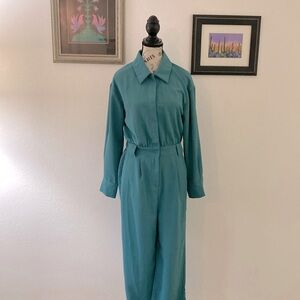 Teal Women's Jumpsuit Size S